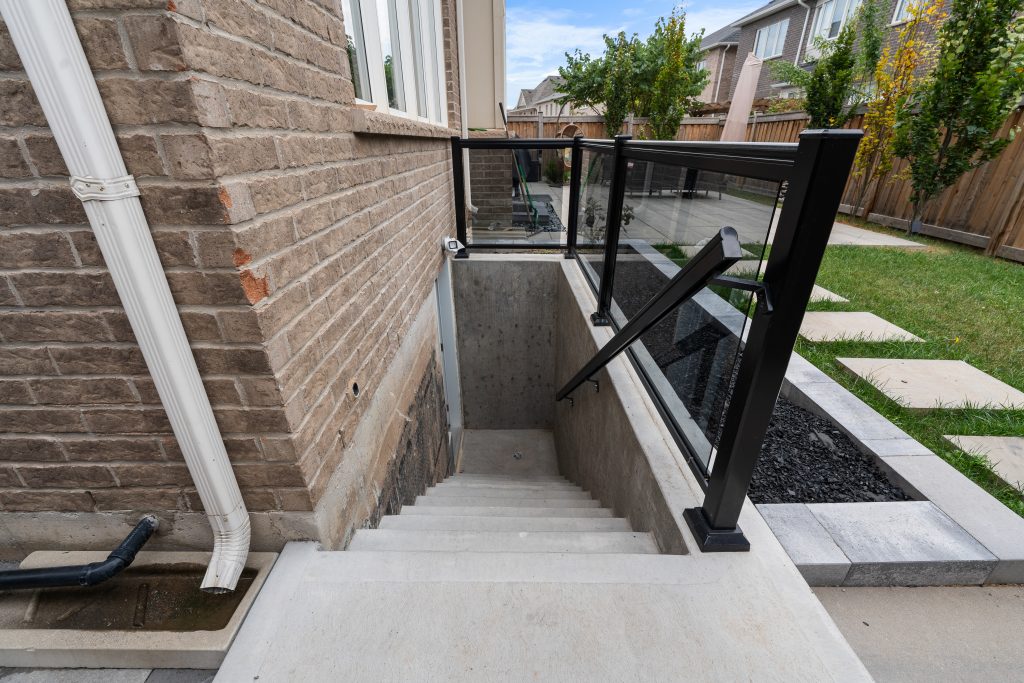 Below Grade Entrance