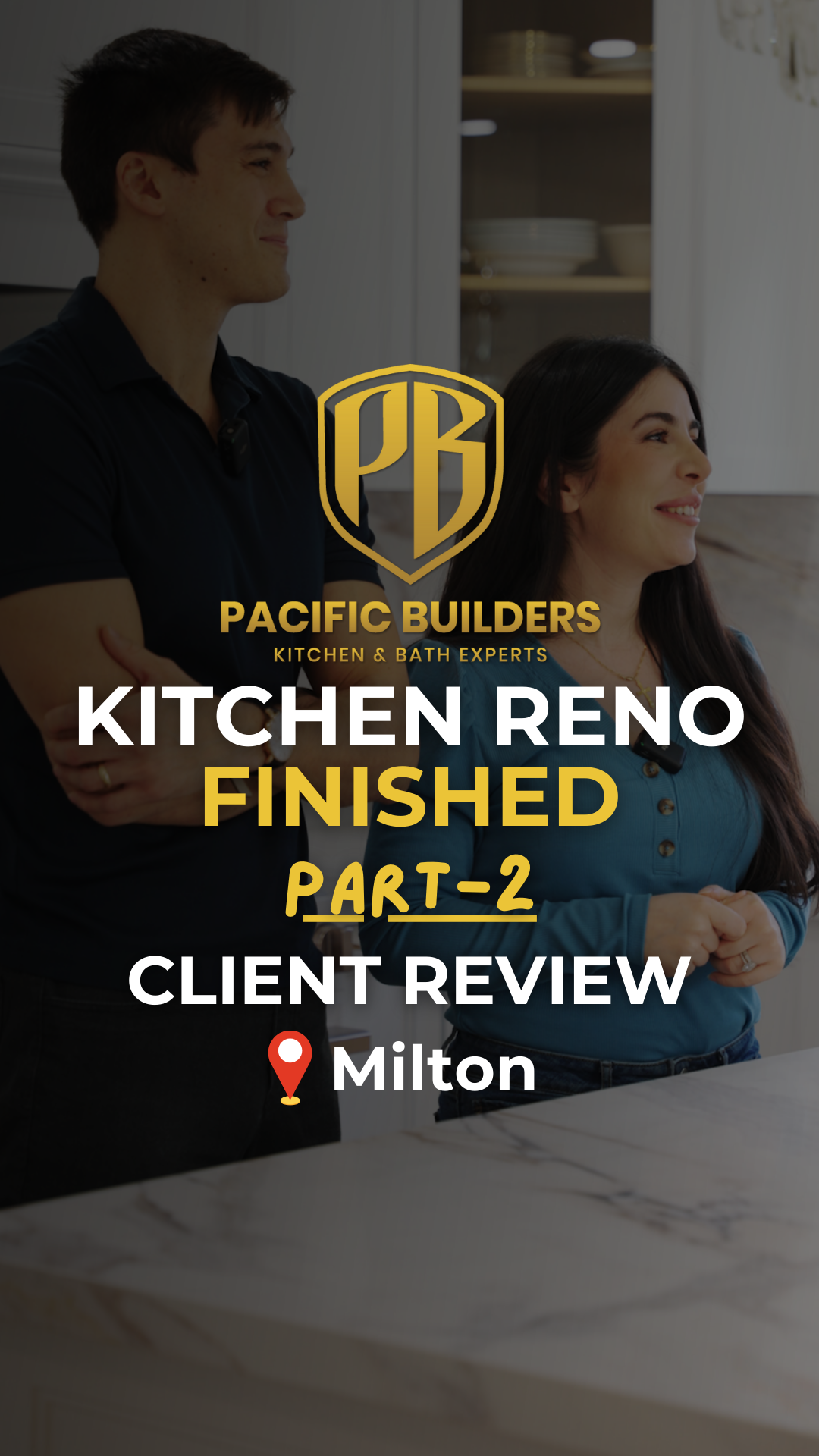 Pacific Builders | Case Study 8 – Spacious & Stylish: Kitchen Renovation in Milton with Structural Wall Removal
